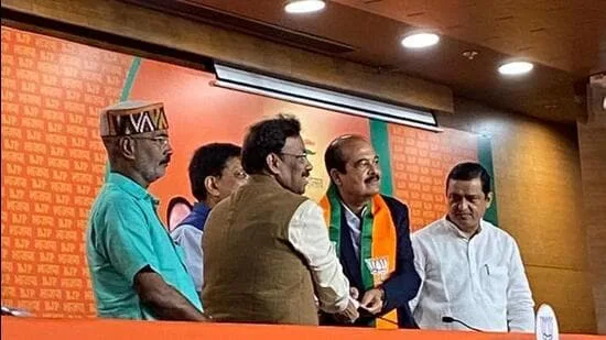 Senior Congress leader from Himachal Harsh Mahajan joins BJP