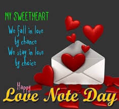 National Love Note Day – September 26, 2022 , history significance why ...