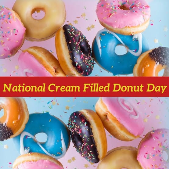 National Cream Filled Donut Day September 14, 2022 , history, quotes