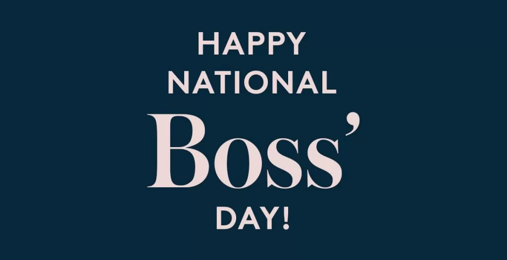 National Boss’s Day October 16, 2022, history, significance