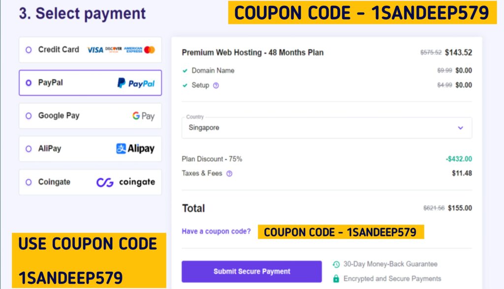 How to use hostinger discount coupons codes 
