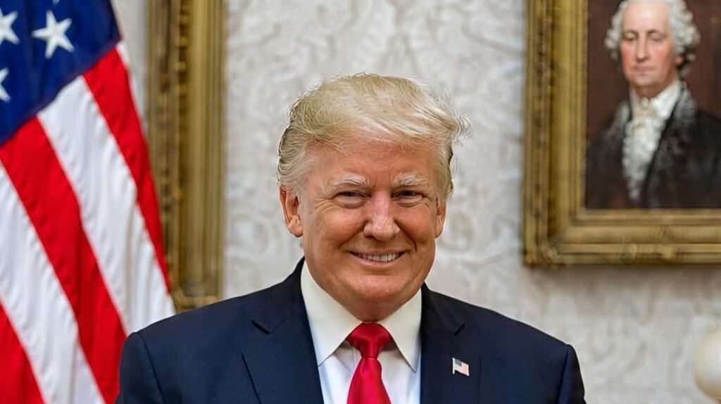 American president Donald Trump