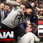 Roman Reigns attacks CM Punk on WWE Raw March 23 2026 Boston TD Garden