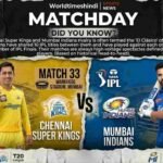 Mumbai Indians vs Chennai Super Kings Match 33 at Wankhede Stadium, Mumbai, IPL 2026