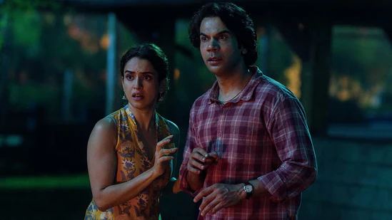Rajkummar Rao and Sanya Malhotra in Toaster comedy poster