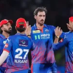 Delhi Capitals players celebrate during an IPL 2026 match.