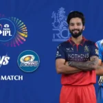 Royal Challengers Bengaluru vs Mumbai Indians 54th match IPL 2026 promotional image